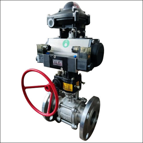 Three Piece Ball Valve - High Pressure, Manual Operation | Ideal for Industrial Water Applications, Gray Finish