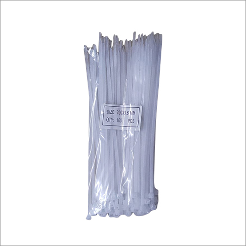 3.6Mm White Nylon Cable Ties Application: Industrial