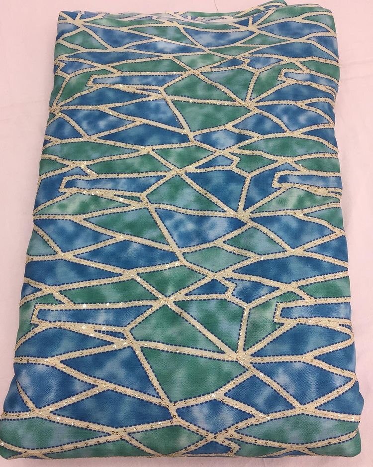 Position Chinon Print - Polyester Fabric Colorfast And Soft Texture | Smooth Washable Breathable For Elegant Designer Suits Saris And Stylish Outfits