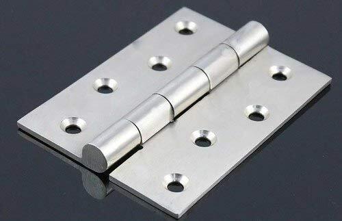 Ss Butt Hinge - Stainless Steel, 5 Inches Size , Brushed Finish, Grade 202, Silver Color