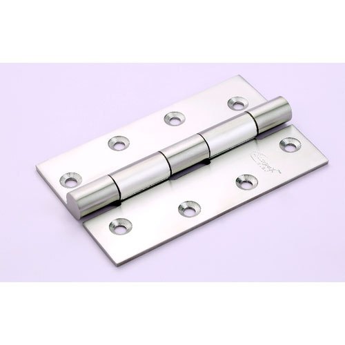 Ss Butt Hinge - Stainless Steel, 5 Inches Size , Brushed Finish, Grade 202, Silver Color