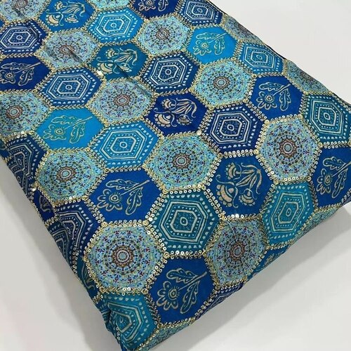 चिकना 180 जीएसएम चिनॉन डिजिटल कशीदाकारी कपड़ा