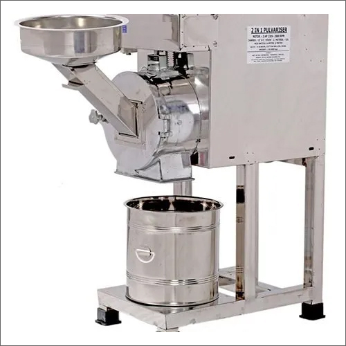 Silver 2 In 1 Multipurpose Pulverizer