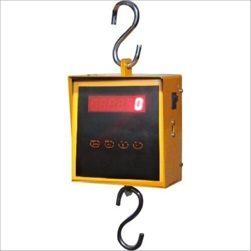 Yellow Black Digital Hanging Crane Scale