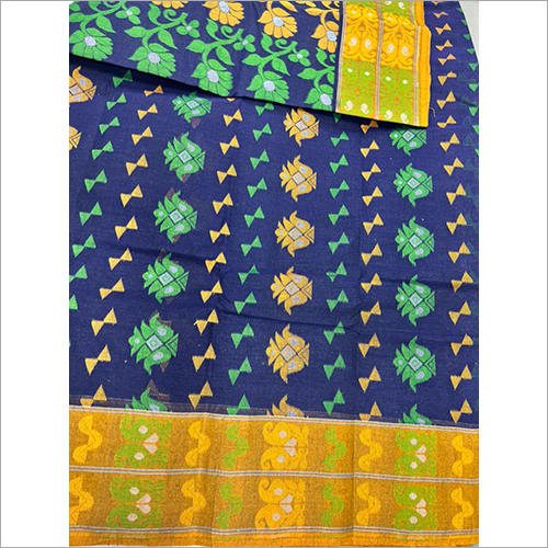 मल्टीकलर लेडीज़ माथा बलूचरी टैंट साड़ी