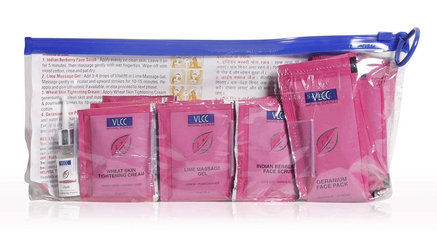 Vlcc Skin Tightening Facial Kit 6 Facials Age Group: Women