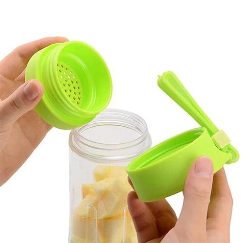 Portable Usb Electric Juicer - 380ml Capacity, 304 Stainless Steel Blades | Rechargeable Juicer Cup With Ergonomic Design, Self-cleaning Function, Ideal For Smoothies And Protein Shakes