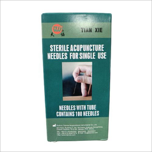 स्टेराइल एक्यूपंक्चर नीडल्स आयु समूह: वयस्क