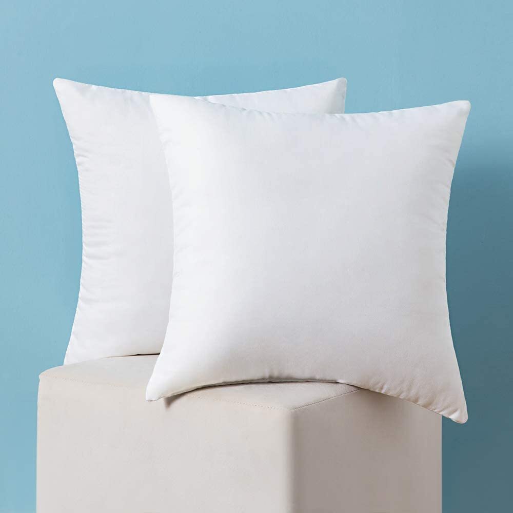 Sofa Cushions Fillers - Cotton Material, Customizable Sizes, Ivory White Color | Square Shape, Polyester Filling, Versatile Use For Back Support