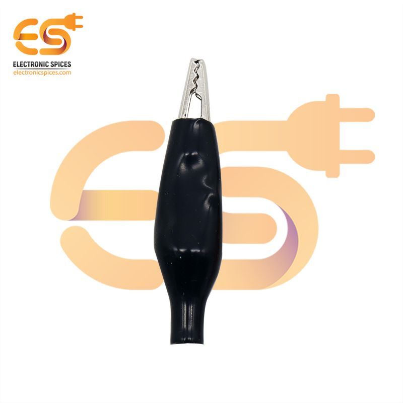 55mm Insulated Crocodile Alligator Clip Or Test Clamp Pack Of 5 Pair