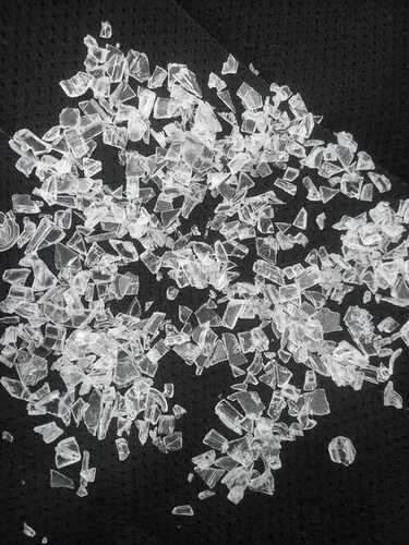 Natural Polycarbonate Grinding Granules - Color: Transparent