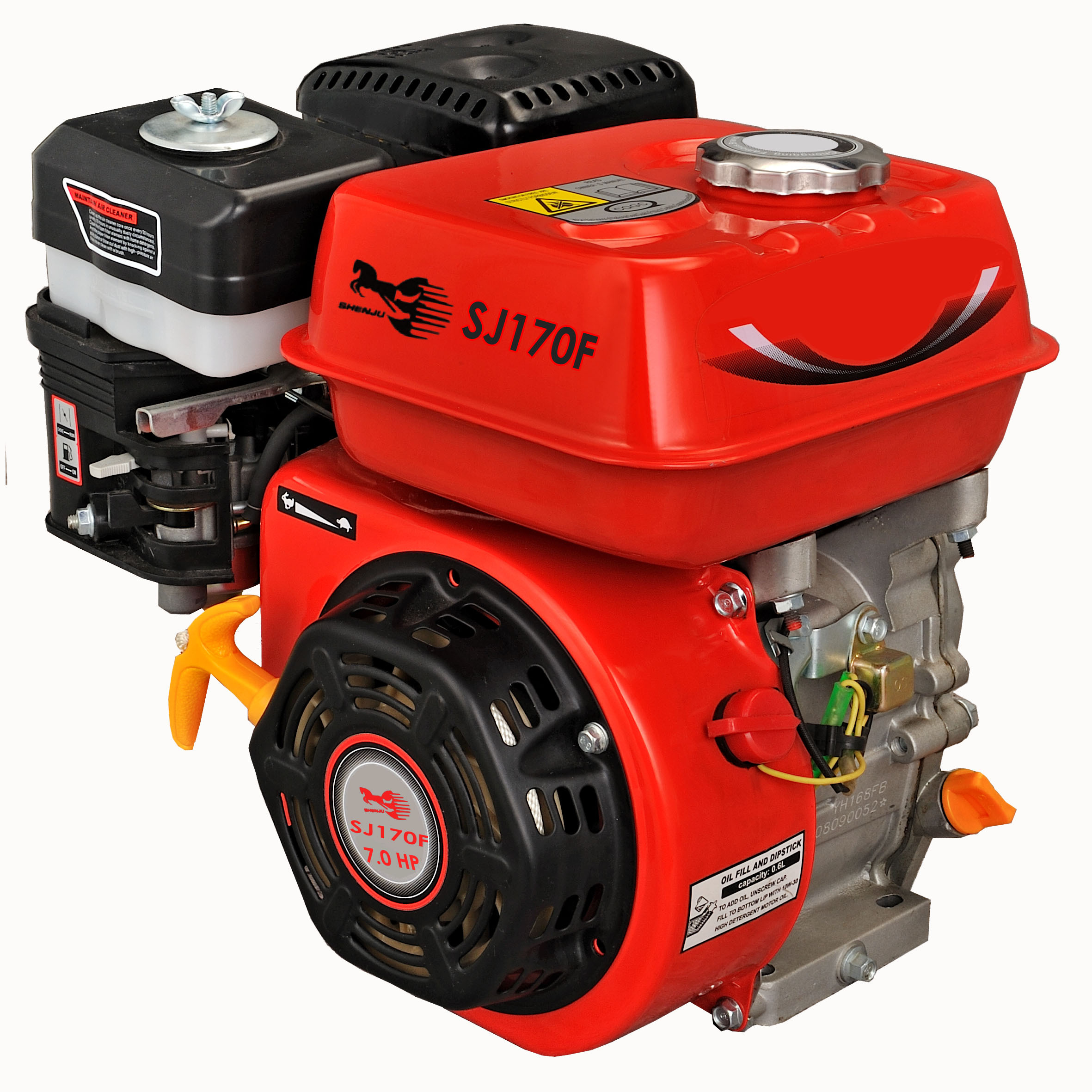 Sj170f 7hp Gasoline Engine Size: 400 A 370 A 375