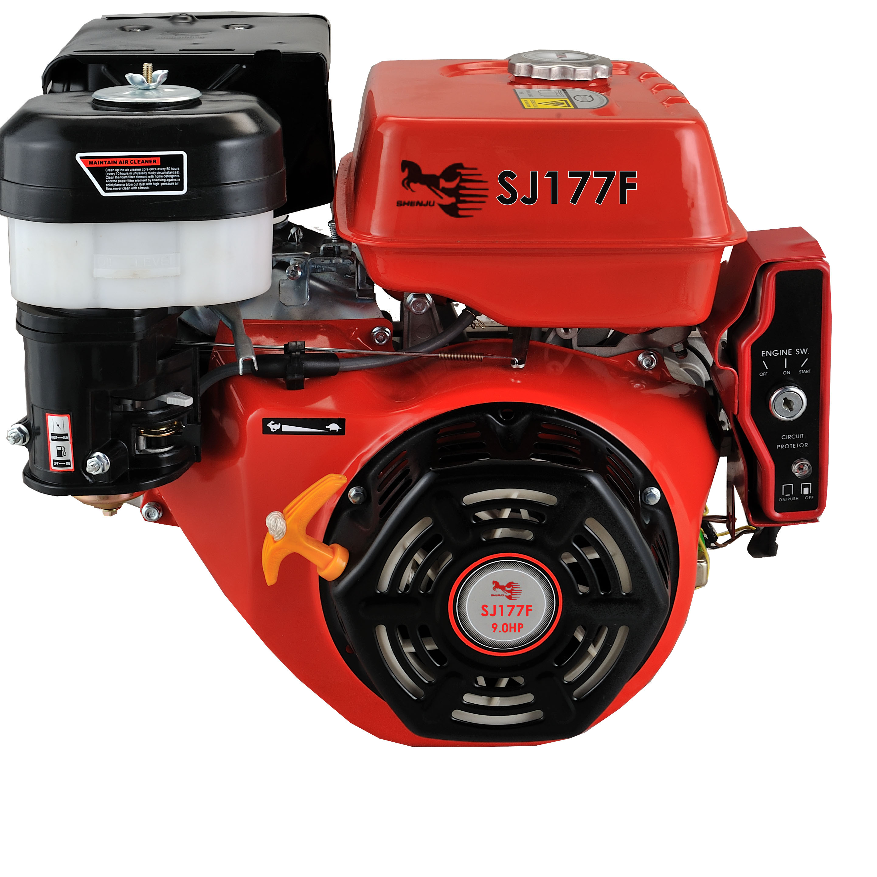 Sj177f 9hp Gasoline Engine - Application: General Machinery