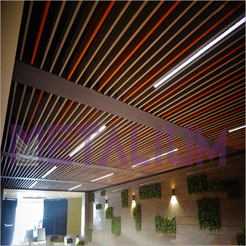 Plain Z Shape Open Screen Ceiling Panel