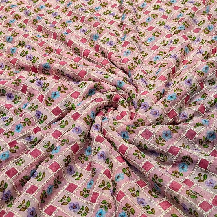 Washable Position Georgette Fabric