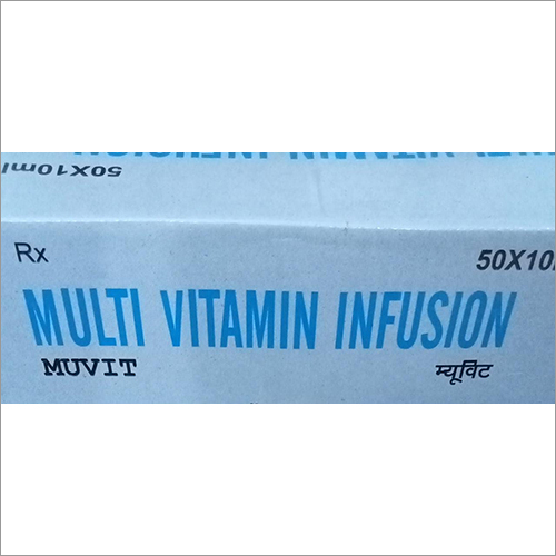 Multi Vitamin Infusion - Plastic Material, Manual Operation | Nutritional Gap Filler, Quality-Tested Components, Hygienic Packing