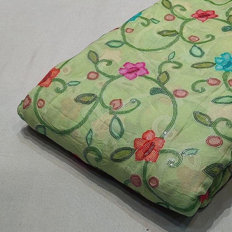 Washable Georgette Print Position
