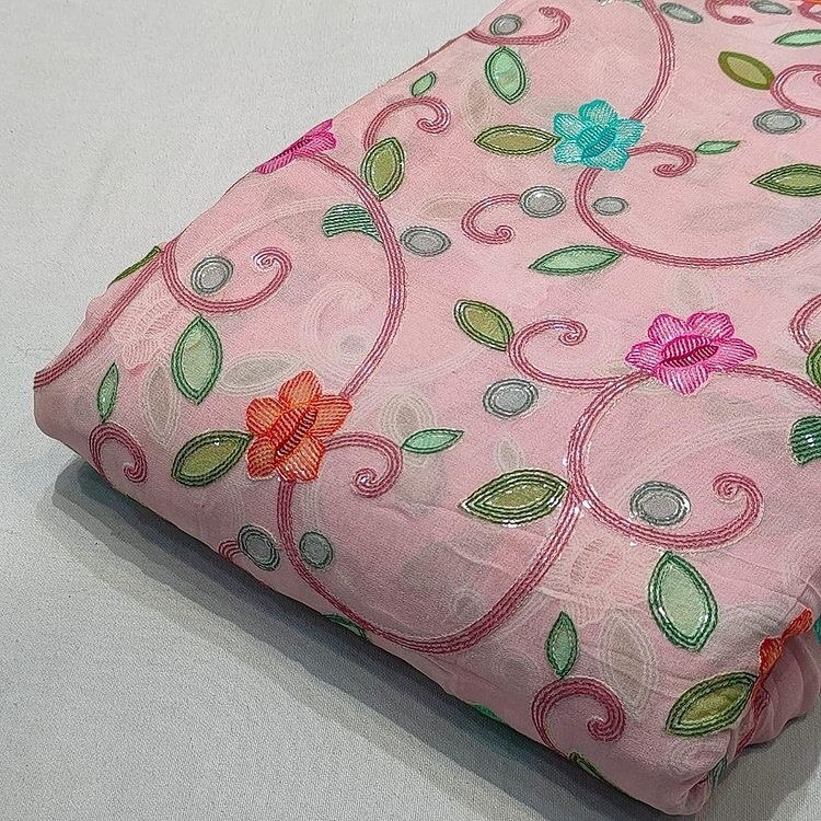Washable Georgette Print Position