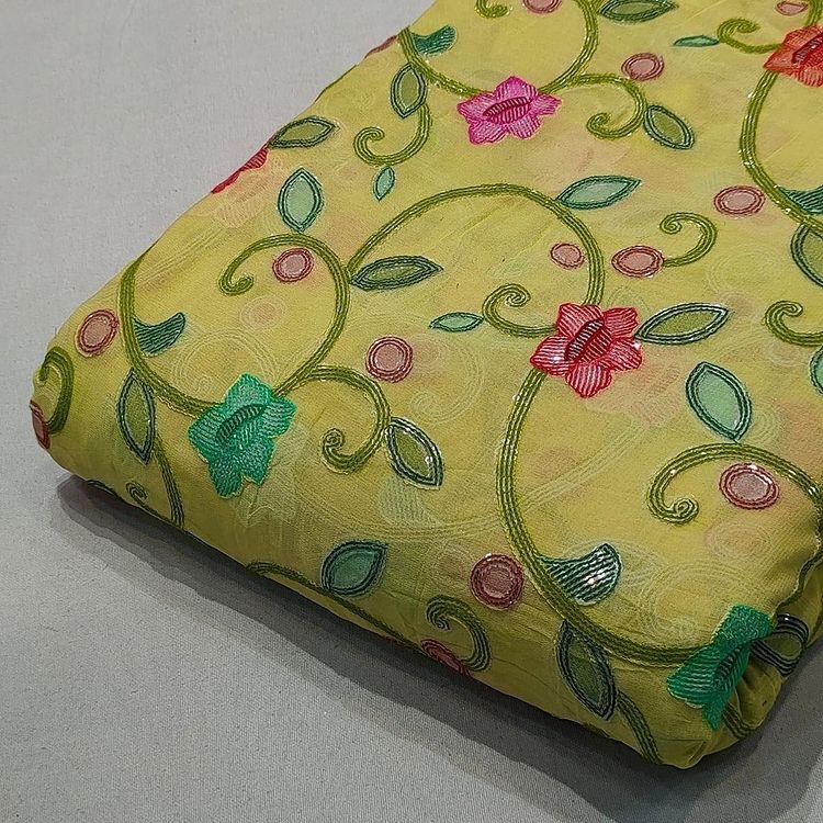 Washable Georgette Print Position