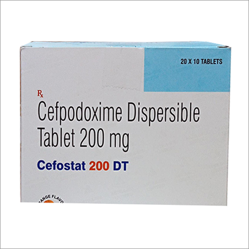 200 Mg Cefpodoxime Dispersible Tablet General Medicines