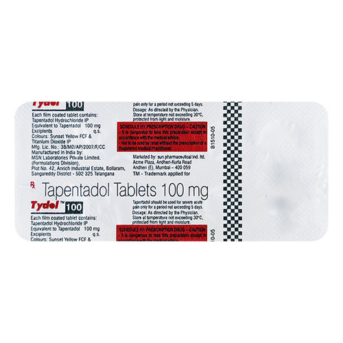 Tablets Tydol 100 Mg