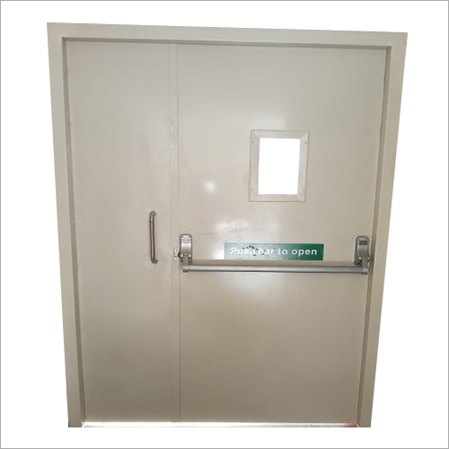 Unequal Double Leaf Fire Door Application: Home