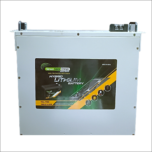 Nexus 50Ah 48V लिथियम Po4 बैटरी नॉमिनल वोल्टेज: 48 वोल्ट (V)