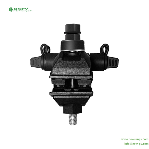 Black Insulation Piercing Connector Nspv Ipc Connector Cable Piercing Connector For Ab Cable