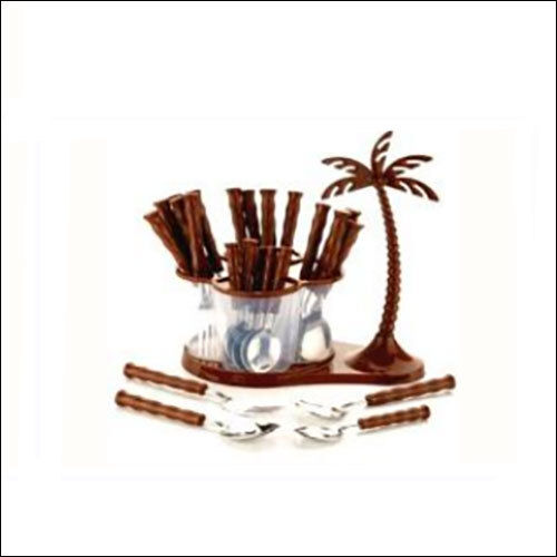 Brown Antique Coconut Cutlery Set