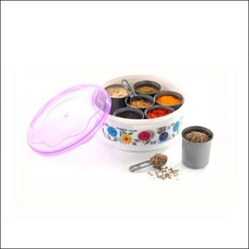 Plastic Masala Box Transparent