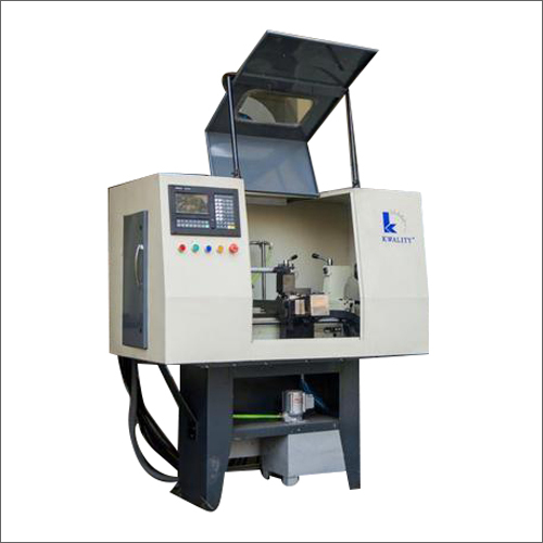 CNC Trainer Lathe Machine - Metal Build, Automatic Control System | High Efficiency, Human Machine Interface, Warranty Included