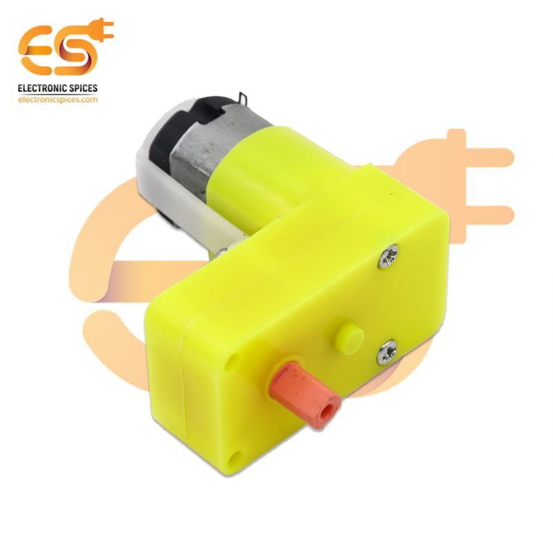 300 Rpm Bo Motor L Shape Single Shaft 3v - 9v Dc Motor - Plastic Material, Lightweight Design, High Torque, Easy Mounting, Compact Size