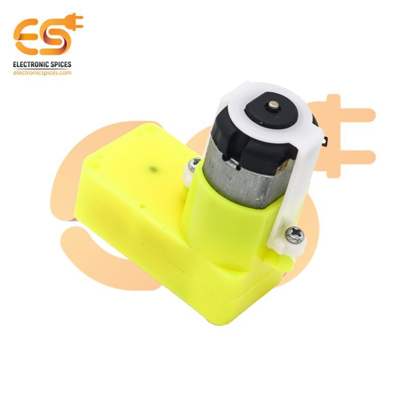 300 Rpm Bo Motor L Shape Single Shaft 3v - 9v Dc Motor - Plastic Material, Lightweight Design, High Torque, Easy Mounting, Compact Size