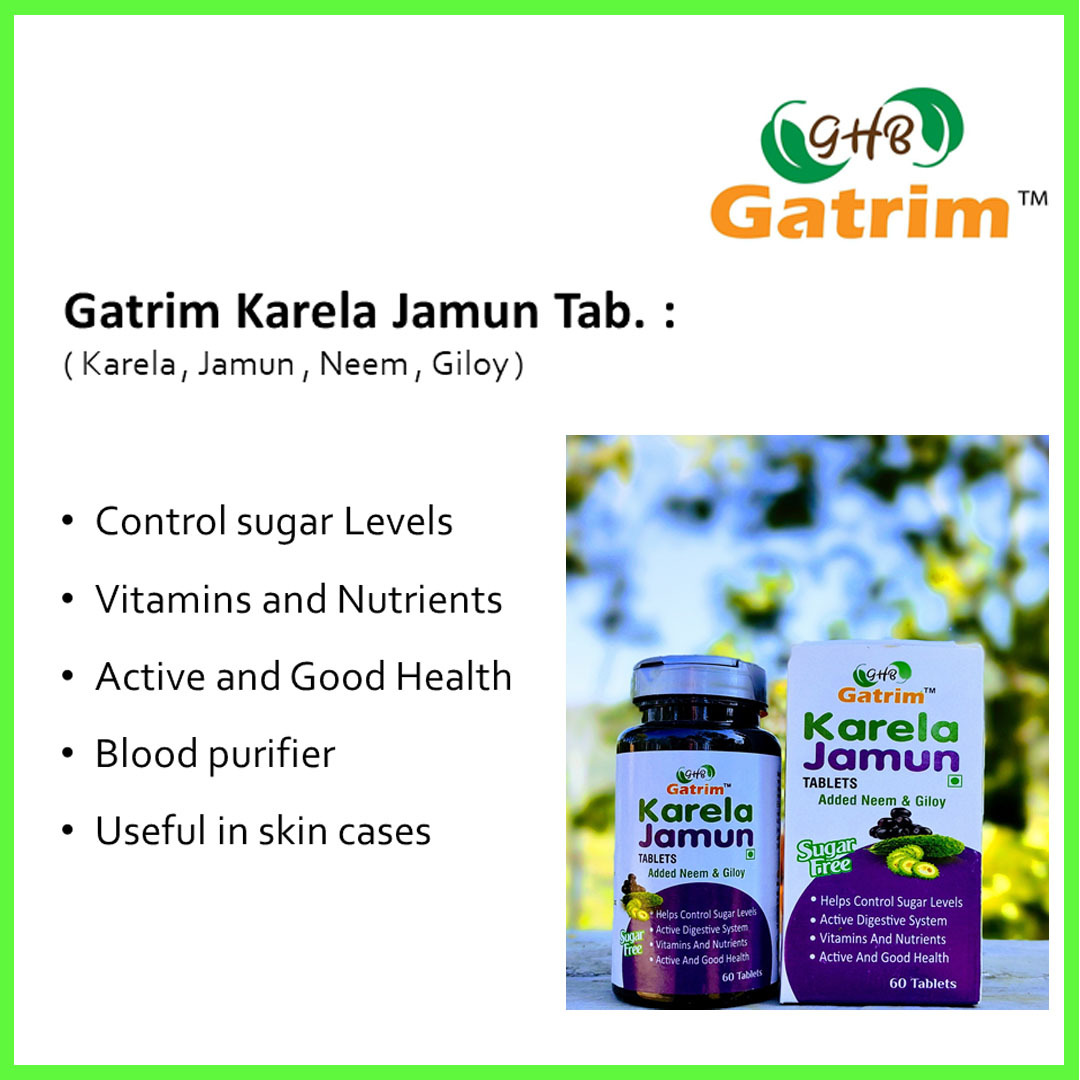 Karela Jamun Tablets With Added Neem And Giloy Tablets Age Group: For Adults