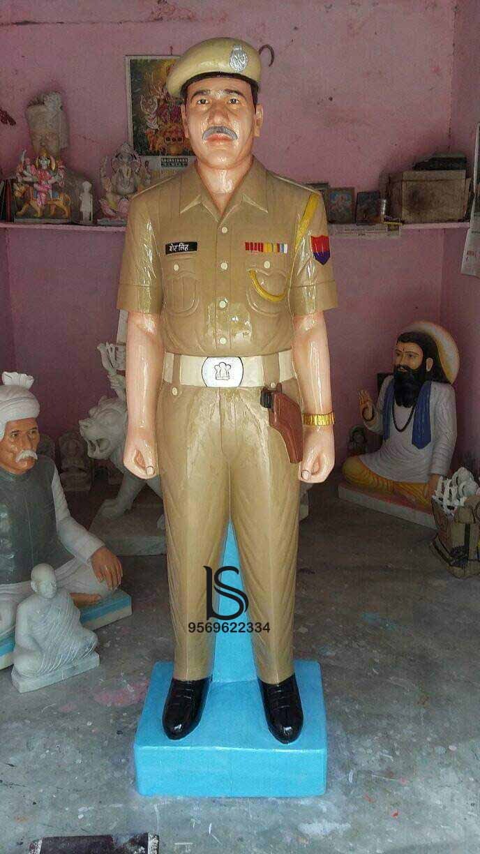 Lord Ganesha Stone Statue - Marble, Custom Size | Elegant Red, White, Pink Design, Polished Finish For Home & Temple Decoration