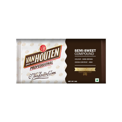 Vanhouten Semi Sweet Compound Chocolate