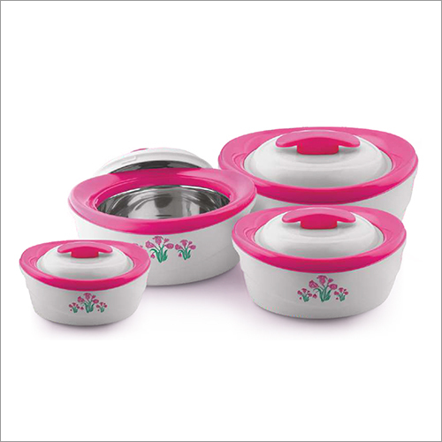 Plastic 4 Pcs Cruise Insulated Hot Pot Set
