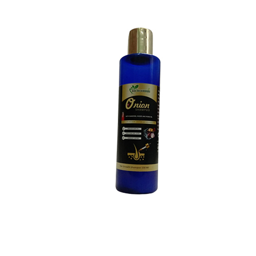 Onion Shampoo - Liquid Formula for Adult Men | Optimal Hair Care, Store in Dry and Cool Place