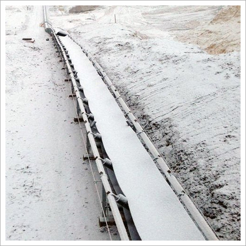 सफेद शीत प्रतिरोधी रबर कन्वेयर बेल्ट