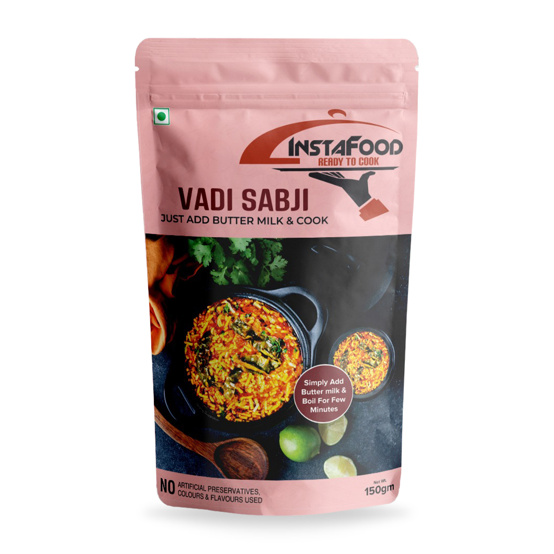 Instant Energy Ready To Cook Vadi Sabji