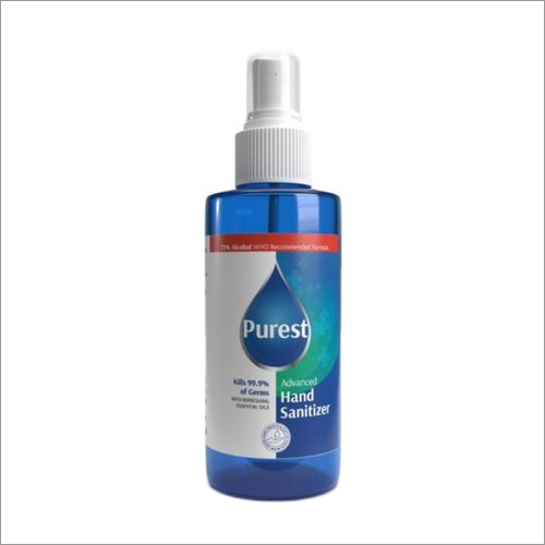 120 ML Hand Sanitizer - 120 Milliliter Volume, Blue Color | External Use, Multiple Use, Suitable for Adults and Personal Care
