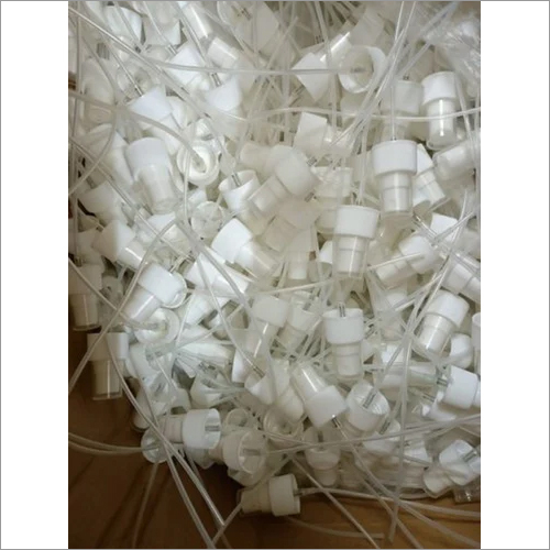 20 MM Plastic White Mist Spray Pump - Plastic Material, 20 mm Size, White Color | Hand Operated, Three Modes, Lightweight, Recyclable