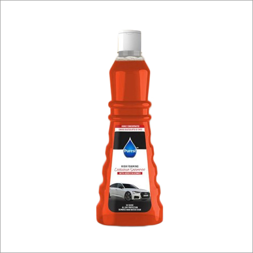 Car Wash Shampoo - Liquid Form, 5ml And 5ltr Sizes, High Foam Orange Formula With Non-toxic Residue Cleaning Action