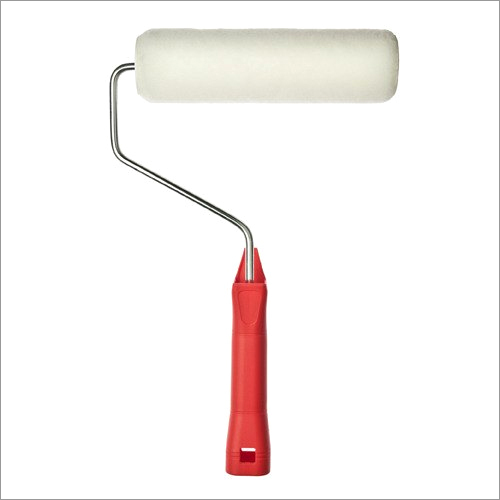 White Paint Roller Brush