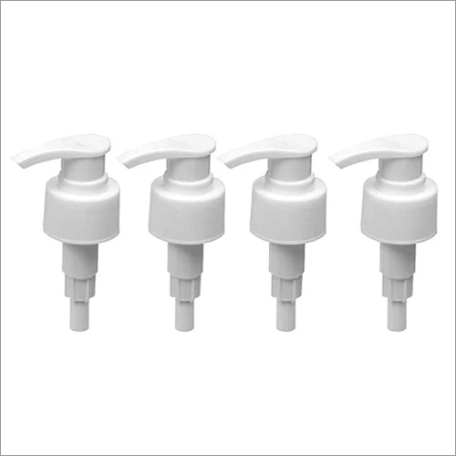 Plastic Dispenser Pump - Plastic Material, Manual Operation, White Color | Ideal for Cosmetics, Industrial Use, Lightweight, Leak Proof, Scratch Resistant