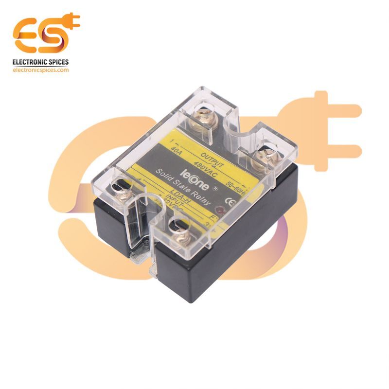 Ssr-40da 3v-32v Dc 40a Solid State Relay