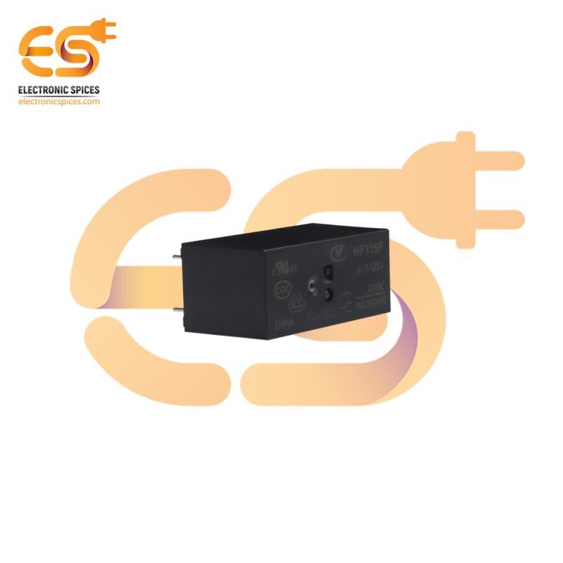 12v Dc 250v Ac 16a 6 Terminal No Hf115f-i/012-1hs3a Switching Current Pcb Panel Mount Power Relay