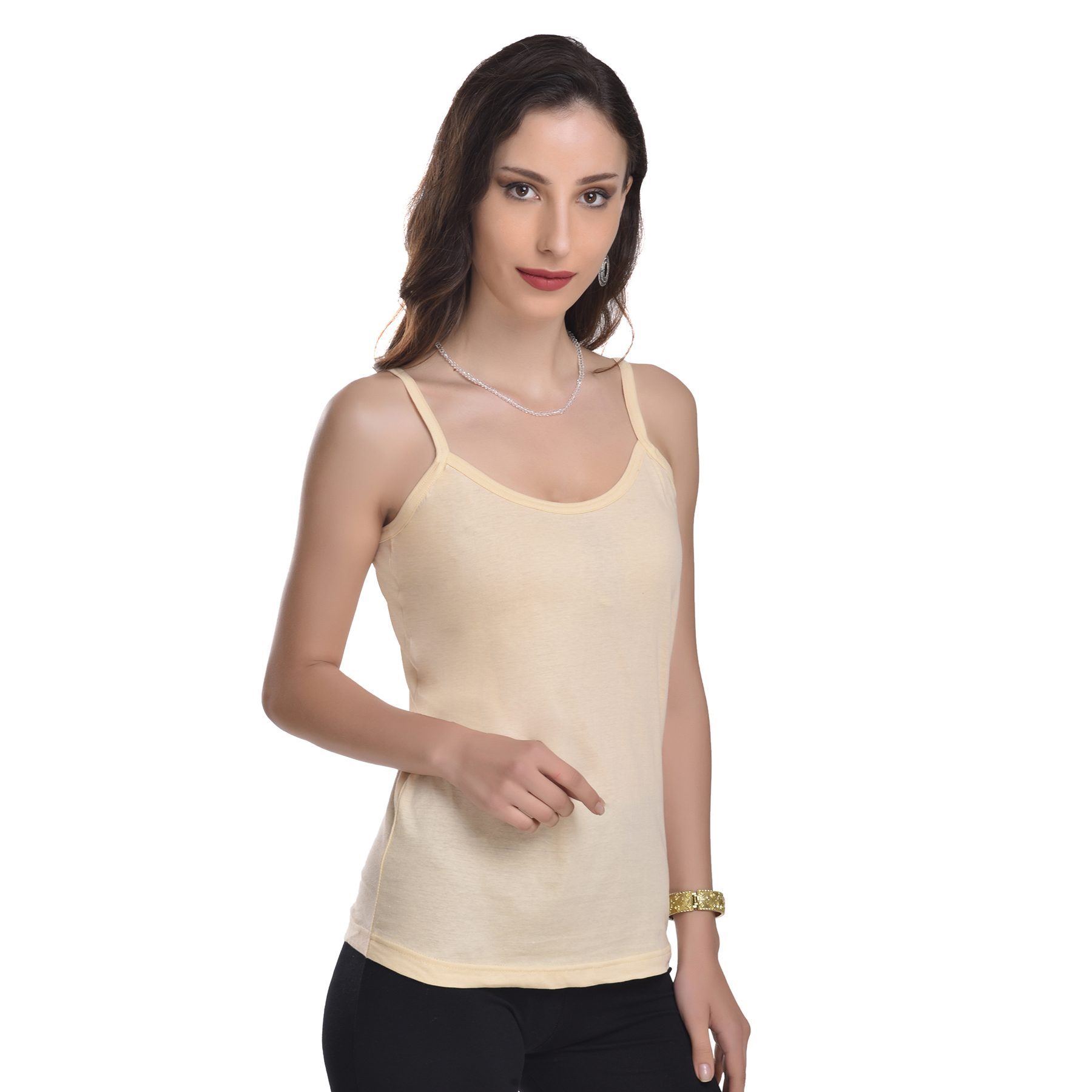 Crepeon Slips - 100% Cotton, Size S-xxl, Assorted Colors Black, White, Pink, Skin, Wine | Soft And Comfortable Innerwear For Daily Use
