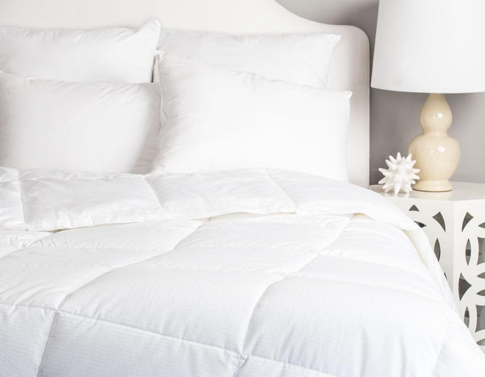White Cotton Duvet Size: King
