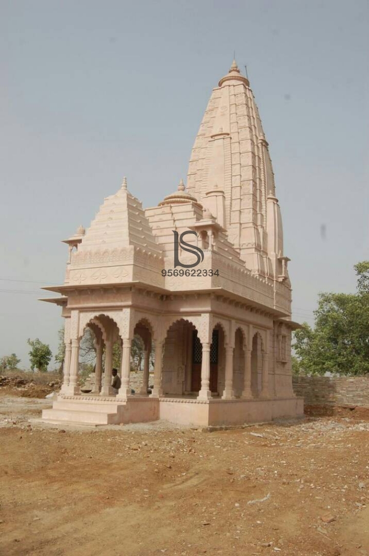Decorative Sandstone Temple Application: Worship